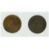 Image 2 : LOT OF ( 2 ) 1864 "L"INDIAN HEAD CENTS, BOTH GOOD