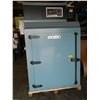 Image 1 : 3 x 3 x 4 Blue M Powder Coat Oven, Flush with floor for cart