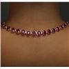 Image 5 : 14KT Yellow Gold 73.48ctw Ruby and Diamond Necklace