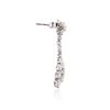 Image 4 : 14KT White Gold 2.87ct Diamond Earrings