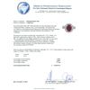 Image 7 : 14KT White Gold GIA Certified 3.84ct Ruby and Diamond Ring