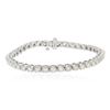 Image 3 : 14KT White Gold 4.15ctw Diamond Tennis  Bracelet