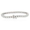Image 4 : 14KT White Gold 4.15ctw Diamond Tennis  Bracelet