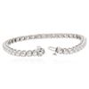 Image 7 : 14KT White Gold 4.15ctw Diamond Tennis  Bracelet