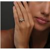 Image 2 : 14KT White Gold EGL Certified 1.53ctw Diamond Ring