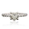 Image 3 : 14KT White Gold EGL Certified 1.53ctw Diamond Ring