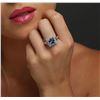 Image 5 : 18KT White Gold 2.81ct Tanzanite and Diamond Ring