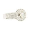 Image 2 : 14KT White Gold 1.51ctw Diamond Ring