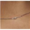 Image 6 : 14KT White Gold 0.94ctw Diamond Pendant With Chain