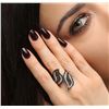 Image 5 : 18KT White Gold 2.60ctw Diamond Ring