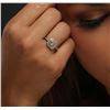 Image 5 : 14KT Two-Tone Gold 0.71ctw Diamond Ring