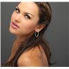 Image 7 : 14KT White Gold 1.93ctw Diamond Earrings