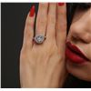 Image 2 : 14KT White Gold GIA Certified 1.96ctw Diamond Ring