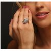 Image 2 : 18KT White Gold 2.26ctw Diamond Ring