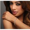 Image 5 : 14KT White Gold 1.60ctw Diamond Bangle  Bracelet