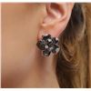 Image 1 : 14KT White Gold 1.59ctw Diamond Earrings