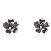 Image 3 : 14KT White Gold 1.59ctw Diamond Earrings