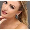 Image 6 : 14KT White Gold 1.59ctw Diamond Earrings