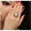 Image 7 : 14-18KT Yellow Gold Pearl Jewelry Suite