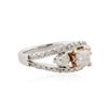 Image 2 : 14KT White Gold 1.61ctw Diamond Ring