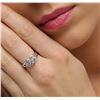 Image 5 : 14KT White Gold 0.65ctw Diamond Ring