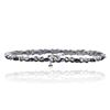 Image 4 : 14KT White Gold 4.23ctw Sapphire and Diamond Bracelet