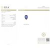 Image 8 : 14KT White Gold GIA Certified 8.63ct Tanzanite and Diamond Pendant With Chain