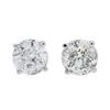 Image 3 : 14KT White Gold 1.79ctw Diamond Stud Earrings
