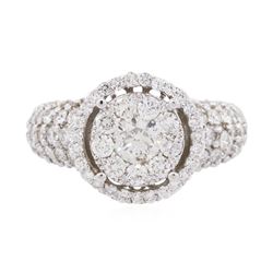 14KT White Gold 2.62ctw Diamond Ring