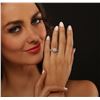 Image 1 : 14KT White Gold 1.00ctw Diamond Ring