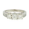 Image 3 : 14KT White Gold 1.67ctw Diamond Ring