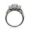 Image 7 : 14KT White Gold 1.67ctw Diamond Ring