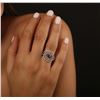 Image 5 : 14KT White Gold GIA Certified 1.32ctw Diamond Ring