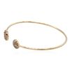 Image 4 : 14KT Rose Gold 0.54ctw Diamond Bangle Bracelet