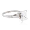 Image 2 : Platinum GIA Certified 3.35ctw Diamond Ring
