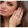 Image 1 : 14KT White Gold 2.22ctw Diamond Ring