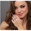 Image 2 : 14KT White Gold 2.22ctw Diamond Ring