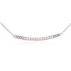 Image 4 : 14KT White Gold 0.84ctw Diamond Necklace