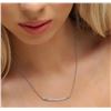 Image 5 : 14KT White Gold 0.84ctw Diamond Necklace