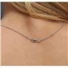Image 6 : 14KT White Gold 0.84ctw Diamond Necklace