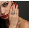 Image 2 : 18KT White Gold 2.42ct Tanzanite and Diamond Ring