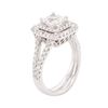 Image 7 : 14KT White Gold EGL Certified 1.94ctw Diamond Ring