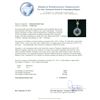 Image 8 : 14KT White Gold 3.65ct Tanzanite and Diamond Pendant with Chain
