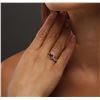 Image 5 : 14KT Yellow Gold 1.56ct Ruby and Diamond Ring