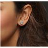 Image 6 : 14KT White Gold 1.65ctw Diamond Earrings