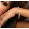 Image 2 : 14KT White Gold 3.24ctw Diamond Tennis Bracelet