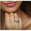 Image 7 : 18KT White Gold EGL Certified 2.99ctw Diamond Ring
