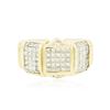 Image 1 : 14KT Yellow Gold 1.69ctw Diamond Ring