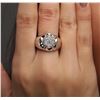 Image 6 : 14KT White Gold 0.69ctw Diamond Ring