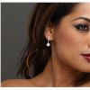 Image 3 : 14KT White Gold 1.32ctw Diamond Earrings